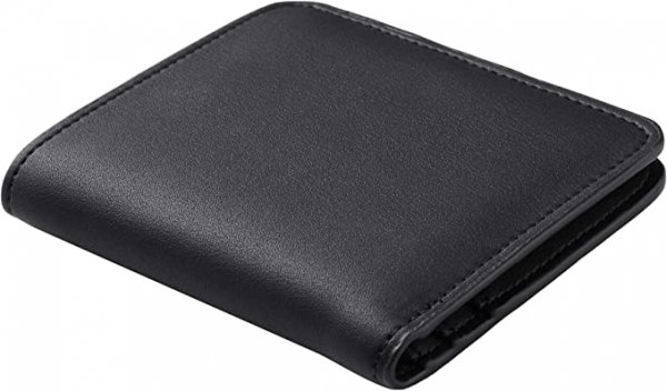 Womens Rfid Blocking Small Compact Bifold Luxury Genuine Leather Pocket Wallet Ladies Mini Purse with ID Window