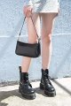 Shoulder Bag for Women Retro Vegan Leather Classic Clutch Tote HandBags Purses with Zipper Closure