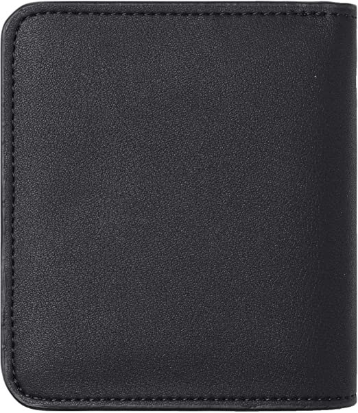 Womens Rfid Blocking Small Compact Bifold Luxury Genuine Leather Pocket Wallet Ladies Mini Purse with ID Window